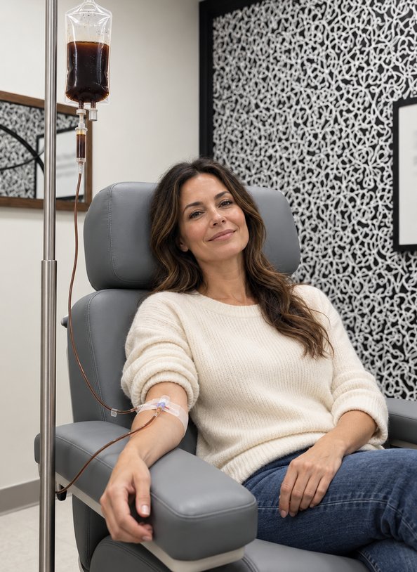 IV iron infusion for women